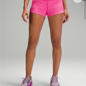 Lululemon Athletica Bright Pink Athletic Shorts